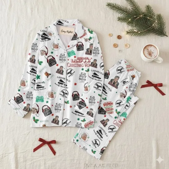 Christmas Griswold Pajamas Set Griswold Vacation Pajamas Griswold Christmas PJs