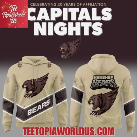 Discover Hershey The Screaming Bear 3D Hoodie Gift For Chirstmas