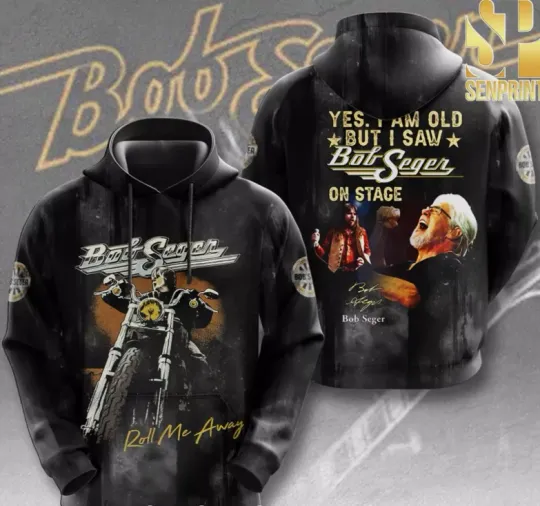 Discover Bg Bob Seger 3D Hoodie, Unisex All Size, Gift For Men And Women