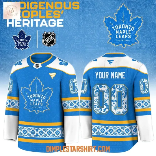 Discover Personalized Toronto Maple Leafs Indigenous Peoples’ Heritage 2025 Hockey Shirt