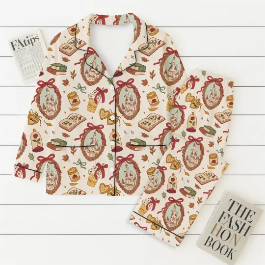 Discover Tale As Old As Time Pajamas Set Fairytale Sleepwear