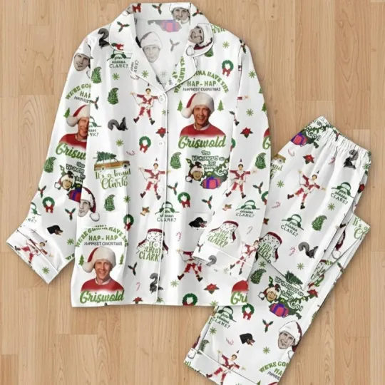 Discover Christmas Griswold Vacation Pajamas Griswold Xmas Pajamas Set