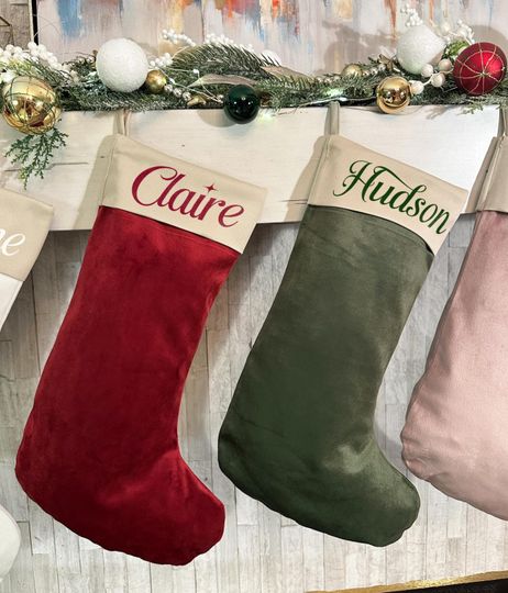 Discover Personalized Christmas Stockings, Family Christmas Stocking, Holiday Hosting Decor, Santa Sack, Christmas Hosting, 2025 Christmas Gifts