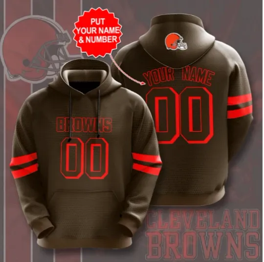 Discover Personalized Cleveland All Over Print 3D Hoodie Gift For Chirstmas