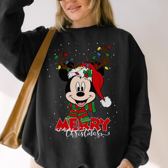 Discover Retro Mickey Christmas Lights Shirt Vintage Disney Christmas Shirt Disney Family Christmas Matching Shirt Disney Trip Shirt Christmas Gift