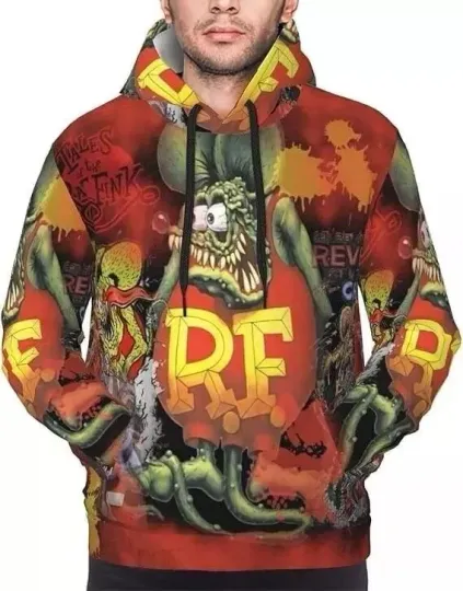 Discover Personalised 3D Hoodie Rat Fink Hoodie 3d GLC058392