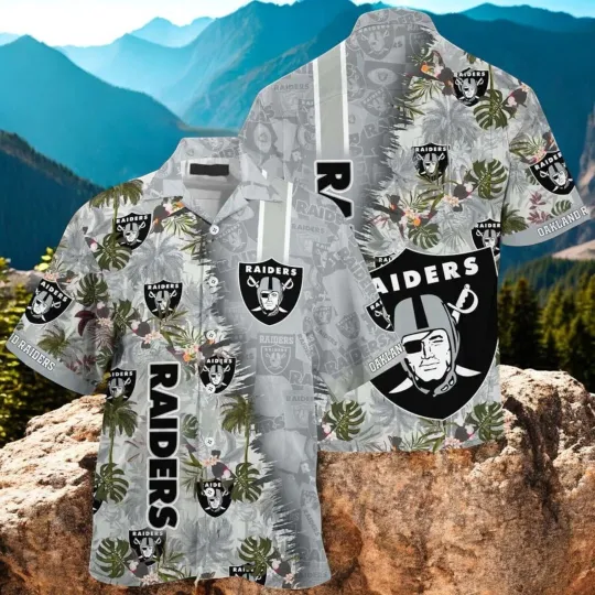 Discover Raiders Hawaiian Shirt Bird And Leaves Hawaiian Beach Shirts_qsg_29