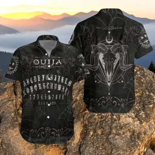 Discover Wicca Ouija Board Hawaiian Shirt