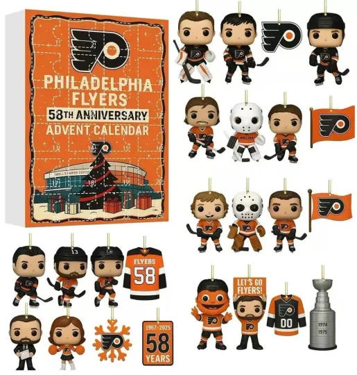 Discover Philadelphia Flyers 58th Anniversary Advent Calendar