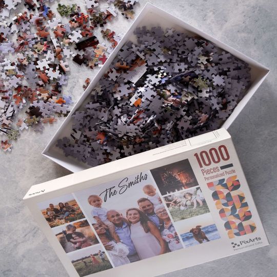Discover Custom Photo Puzzle: Large Piece Jigsaw for Seniors, Adults