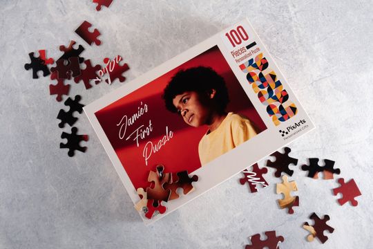 Discover Personalized Jigsaw Puzzle from Picture, Puzzles for Kids, Jigsaw Christmas Custom Puzzle with Custom Puzzle Box, Puzzle for Seniors Adults