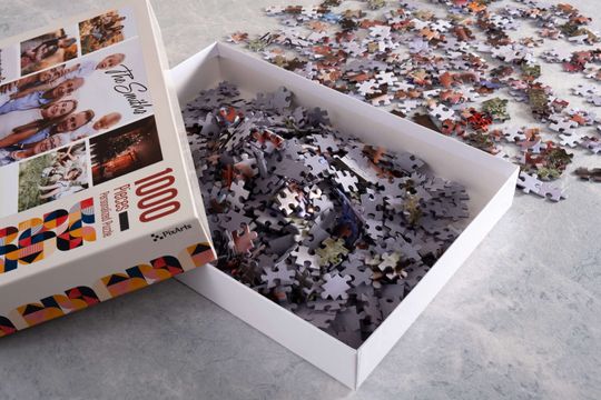 1000 Pieces Custom Puzzle, Create Your Own Photo Puzzle, Personalized Puzzle Wedding, Christmas, Gift for Her, Engagement Anniversary