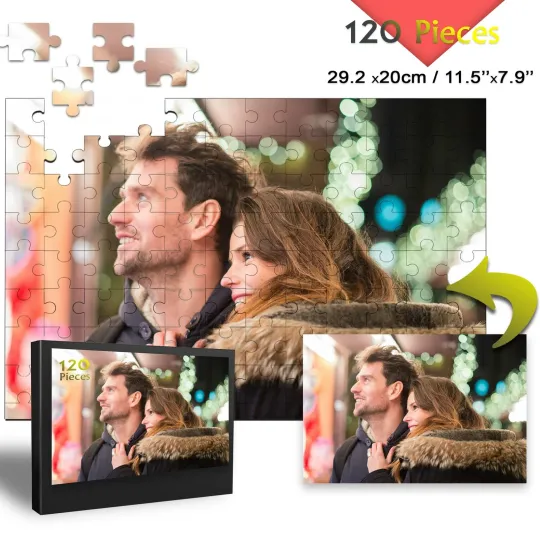 Discover Personalized Customize Photos Jigsaw Puzzles Birthday Family Event Gift