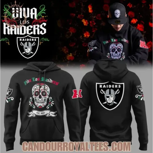 Discover Raiders Hispanic Heritage Hoodie 3D Gift For Chirstmas