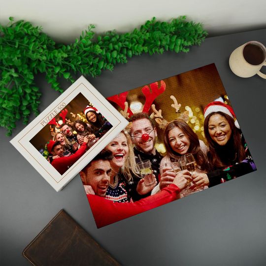 Discover Personalized Christmas Photo Puzzle  Holiday Keepsake Gift