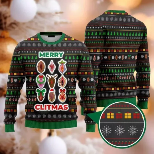 Discover Christmas Funny Dirty Ugly Sweater, Dirty Cookmas Xmas Sweater