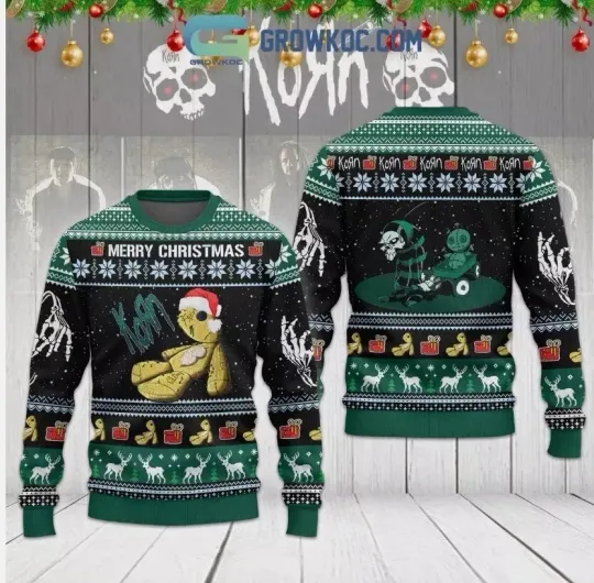 Discover Korn Merry Christmas Ugly Sweater