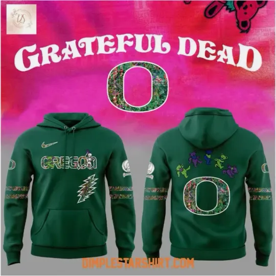 Discover Oregon Duck Celebration Grateful Dad 60 Years 2025 Hoodie 3D Gift For Christmas