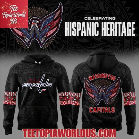 Discover Capitals Celebrate Hispanic Heritage Hoodie 3D Gift For Chirstmas