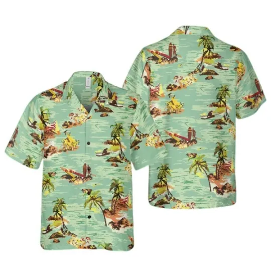 Discover Harry Dean Stanton Hawaiian Shirt, Samuel Brett From Alien Costume Shirt