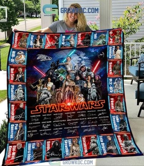 Discover Starwars Space Opera Multimedia Fleece Blanket, Stawars Raccoon Root Blanket, Sci-fi Movies Inspired Blanket, Blanket Sofa Bed Room Decor