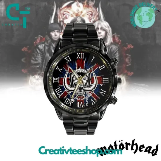 Discover Motorhead Stainless Steel Watch for Accessories and Jewelry