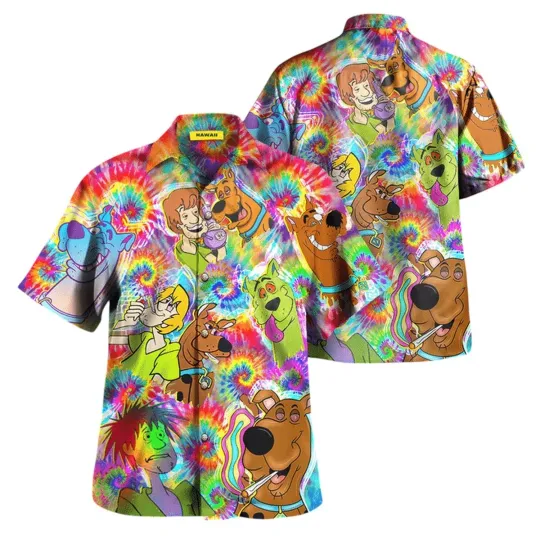 Discover Groovy Scooby Doo Hawaiian Shirt