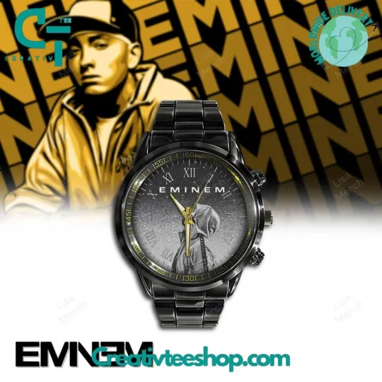 Discover Eminem Stainless Steel Watch for Accessories and Jewelry
