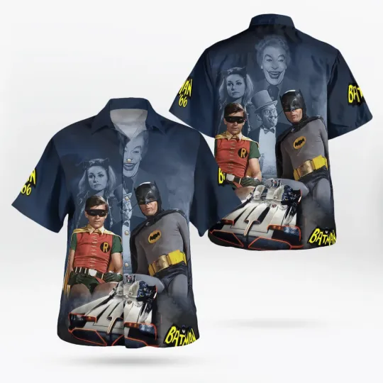 Discover Batman And Robin Hawaiian Shirt