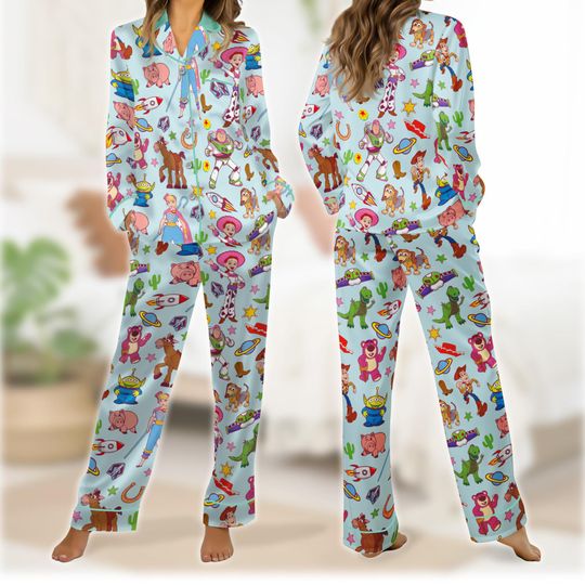 Disneyland Toy Story Pajamas Set, Woody Buzz Lightyear Sleepwear, Disneytrip Family Pajamas For Party,Christmas Family Matching Pajamas Gift