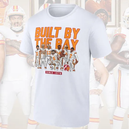 Tampa Bay Buccaneers Built By The Bay 3D T-Shirt Fans