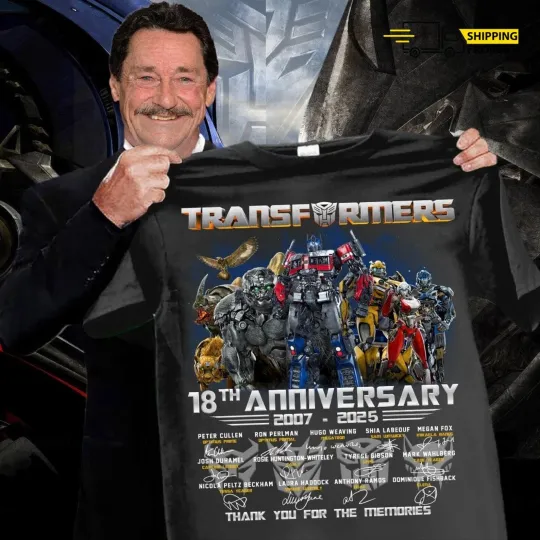 Thank You Transformer 18th Anniversary T-Shirt Men