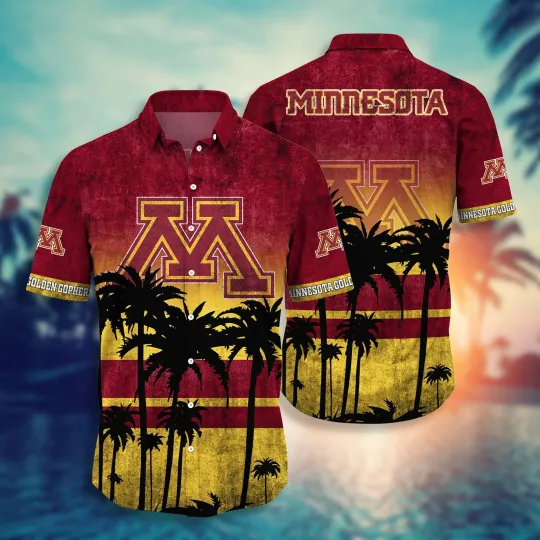 Discover Minnesota Golden Gophers Hawaiian Shirt