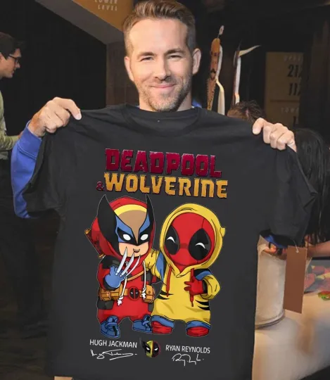 Discover Baby Deadpool and Wolverine Thank You T-shirt for Men