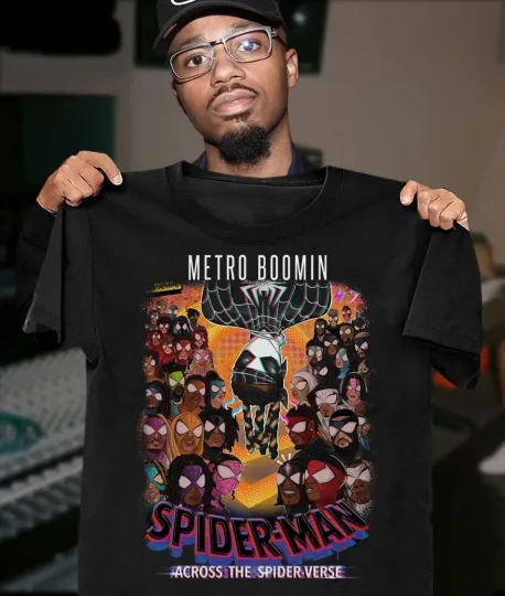 Metro Boomin Spider-Man Across The Spider-Verse T-Shirt Men