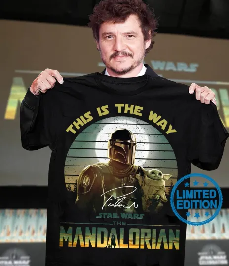 Star Wars The Mandalorian This Is The Way Happy Father's Day T-Shirt for Men