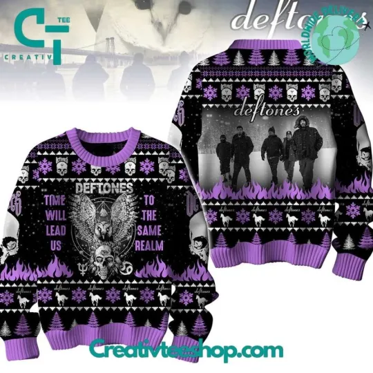Discover Deftone Purple Ugly Christmas Sweater