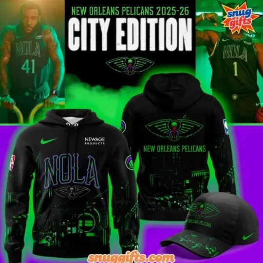 Discover New Orleans 2025-26 City Edition 3D Hoodie Gift For Christmas