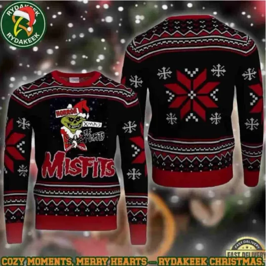 Misfits Xmas Family Memories And Christmas Gift Ugly Sweater