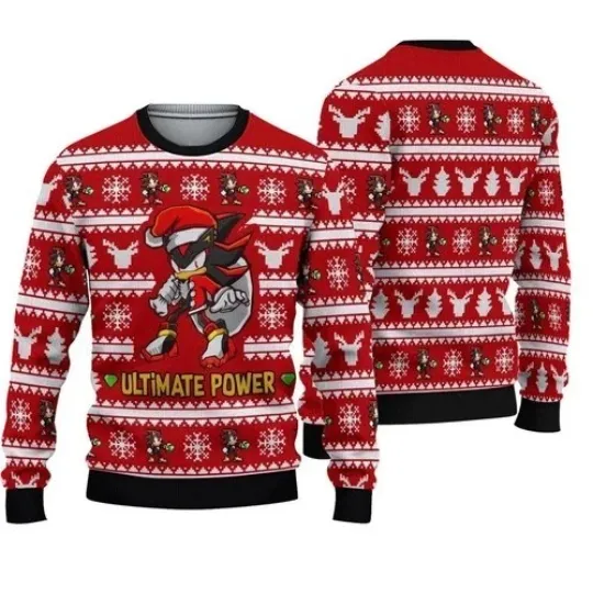 Discover Ugly Christmas Sweaters Shad O Neck Game Printed Pullover Winter Xmas