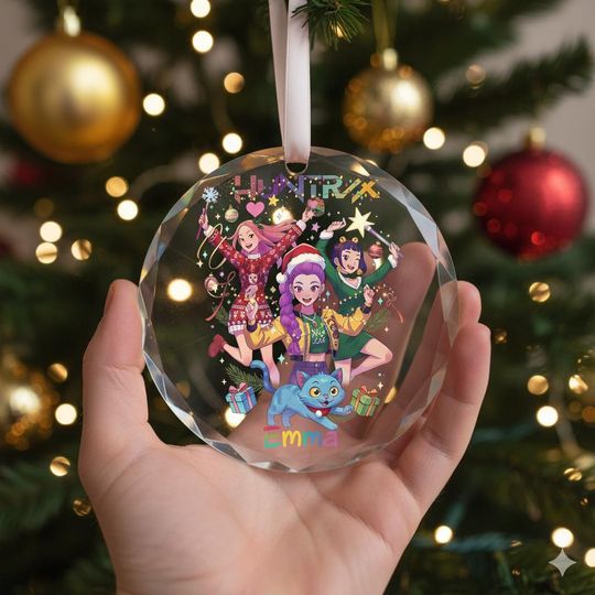 Demon Hunters Ornament, Personalized KPOP Ornament 2025, KPOP Christmas Keepsake
