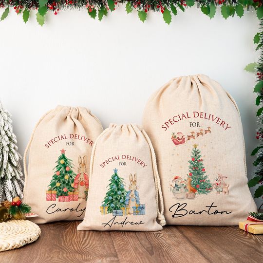 Discover Personalised Santa Sack,Personalised Christmas Toy Sack with Name,Christmas Sack,Christmas Gift Bag,Christmas Stockings Sack, Christmas Gift