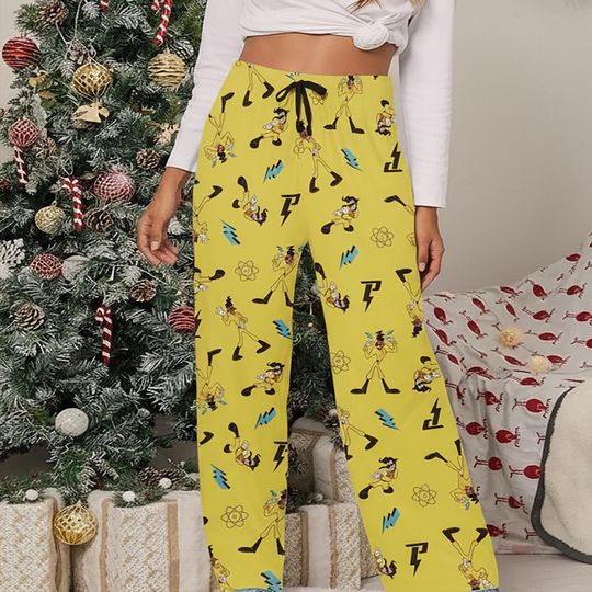 Discover Disney A Goofy Movie Powerline Pajamas Pant, Max Allover Print Sleep Pants, Disney Holiday Family Pajamas, Powerline & Max Christmas Pajamas