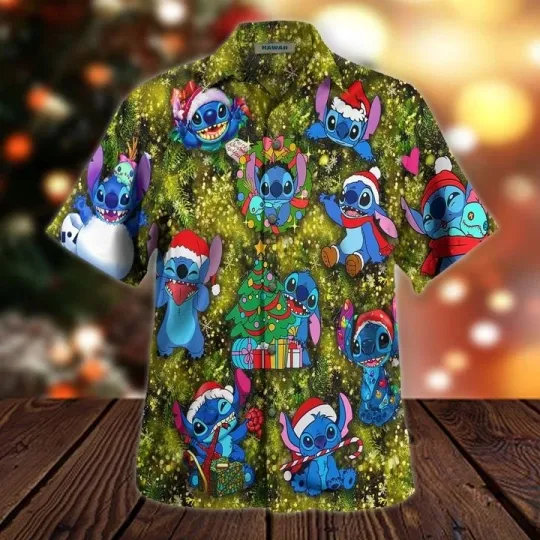 Discover Im A Christmas Tree Stitch Funny Hawaiian Shirt