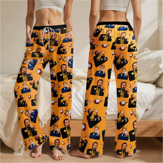 Discover Leonardo DiCaprio Meme Pattern Pajamas Pants, Leonardo DiCaprio Christmas Pajamas, Christmas Movie Pajamas, Family Matching Christmas Pants