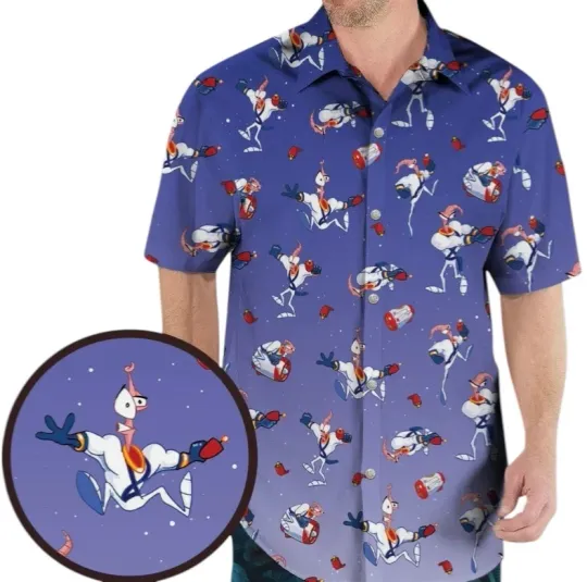 Discover Ungroovyy Earthworm Jim Hawaiian Shirt, Summer Shirt
