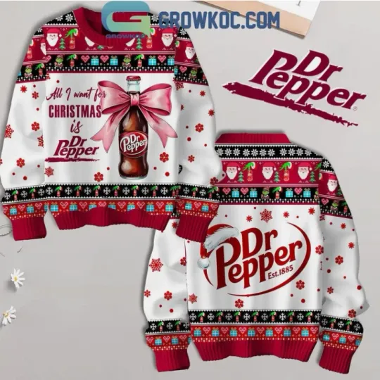 Discover Pepper All I Want For Christmas Ugly Sweater Gift For Christmas