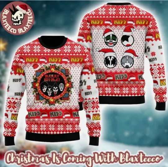 Discover Ace Prehley Rock And Roll Over Xmas Ugly Christmas Sweater