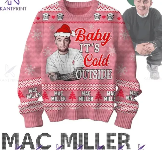 Discover Merry Christmas macmiller Baby It’s Cold Gift Xmas S to 6XL Ugly Sweater EM109