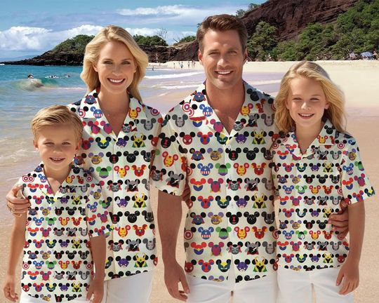 Discover Disney Superhero Hawaiian Shirt, Mickey Avengers Shirt, Avengers Mickey Ears Hawain Shirt, Matching Family Hawaii Shirt, Disney Hawaii Shirt
